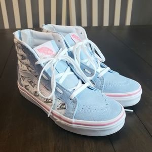 Vans Sk8 Hi Zip Unicorn Cool Blue